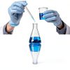 Utile 8pcs 200ml Glass Erlenmeyer Flask Set Borosilicate Conical-4